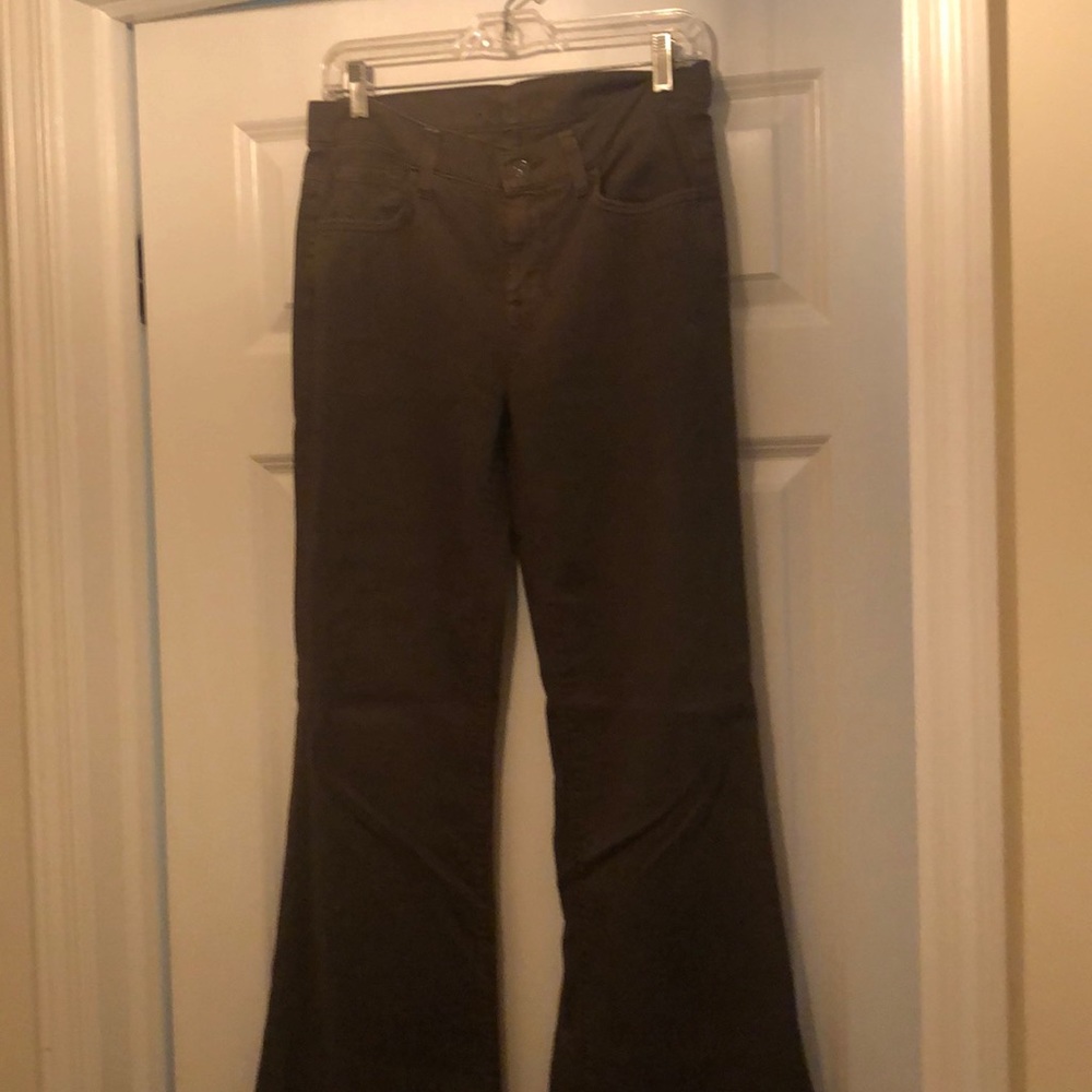 7 Jeans - Brown Flare Leg